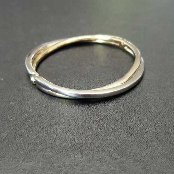 **Final Sale** Gold tone and silver tone bracelet - Picture 4 of 10